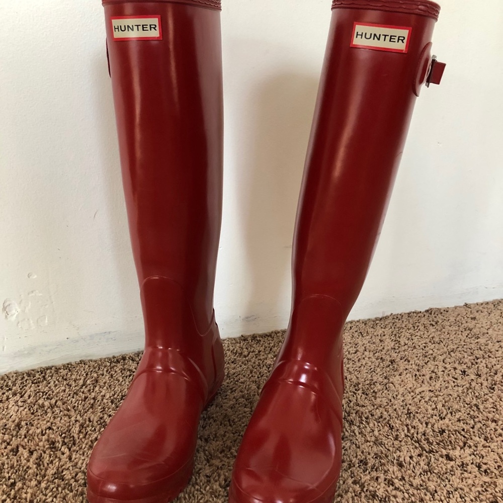 Hunter rain boots
